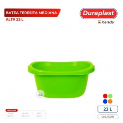 Batea Teresita 23 L Duraplast