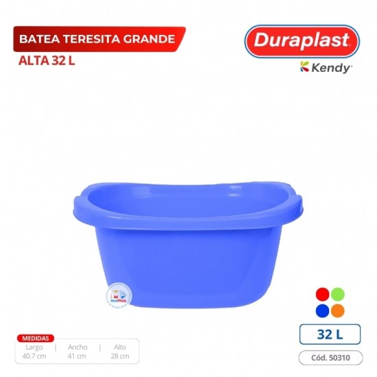 Batea Teresita 32 L Duraplast