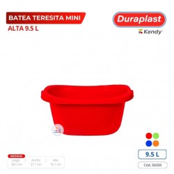 Batea Teresita 9,5 L Duraplast