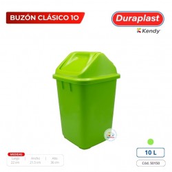 Buzón Clásico 10 Duraplast