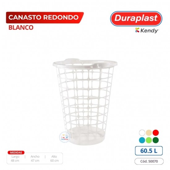 Cesto Redondo Duraplast