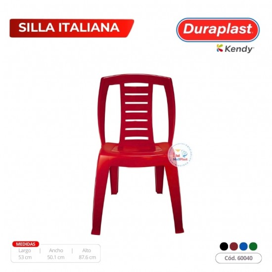 Silla Italiana Duraplast