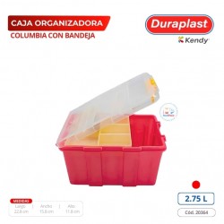 Caja Organizadora Columbia C/Bandeja