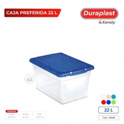 Caja Preferida 22 L Duraplast