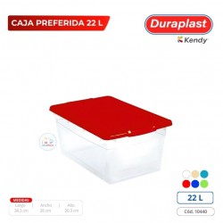 Caja Preferida 22 L Duraplast