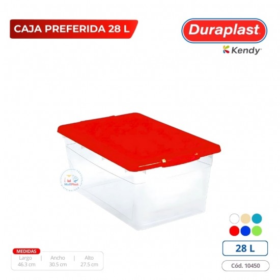 Caja Preferida 28 L Duraplast