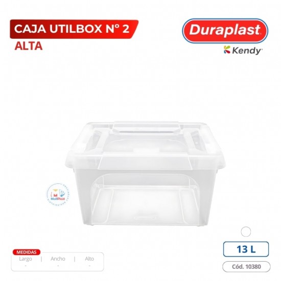 Caja Utilbox 13 L Duraplast