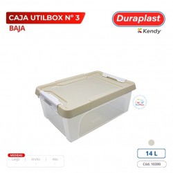 Caja Utilbox 14 L Duraplast