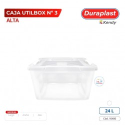 Caja Utilbox 24 L Duraplast