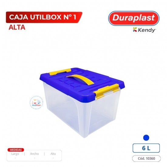 Caja Utilbox 6 L Duraplast