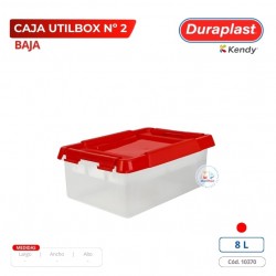 Caja Utilbox 8 L Duraplast