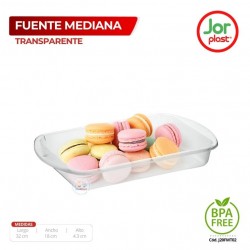 Fuente Mediana Transparente