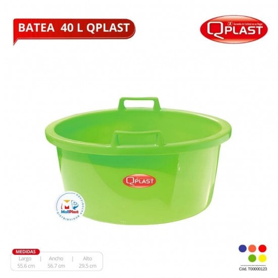 Batea 40 L Qplast