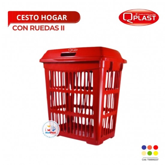 Cesto Hogar Con Ruedas Ii