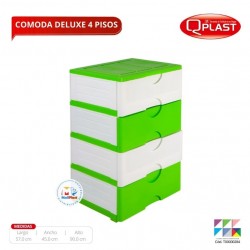 Comoda Deluxe 4 Pisos (4 Cajones)