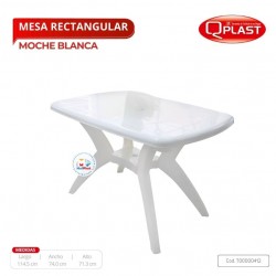 Mesa Rectangular Blanca