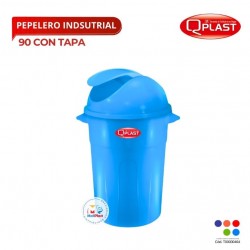 Papelero Industrial # 90 Con Tapa