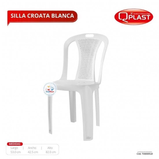 Silla Croata Blanca