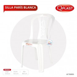 Silla Paris Blanca