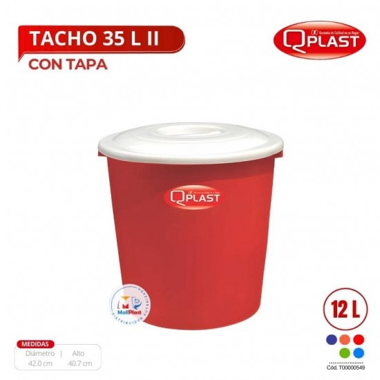 Tacho 35 L II Con Tapa