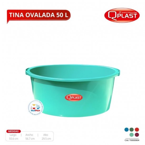 Tina Oval 50 Lts. Ii