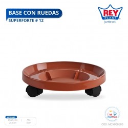 BASE C/ RUEDAS SUPERFORTE # 12