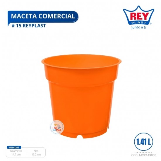 MACETA COMERCIAL # 15