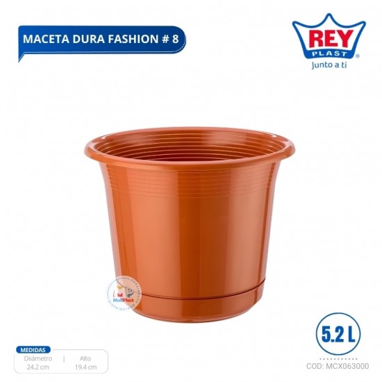 MACETA DURA FASHION # 8