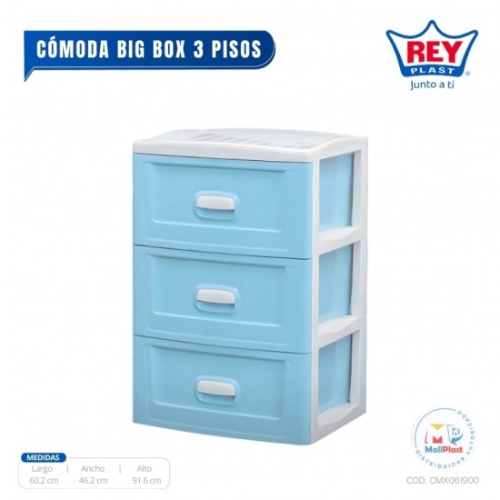 COMODA BIG BOX 3 PISOS