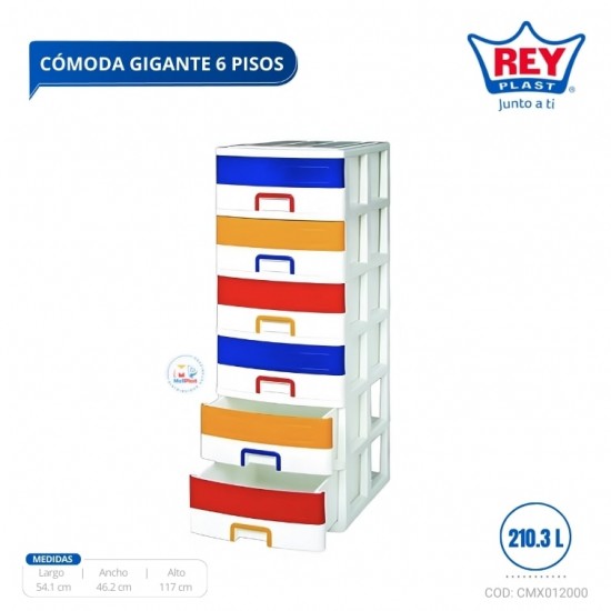 COMODA GIGANTE 6 PISOS