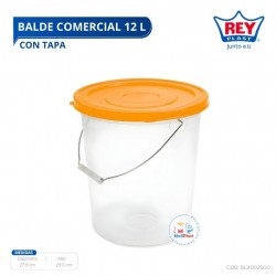 BALDE COMERCIAL 12 L C/ TAPA