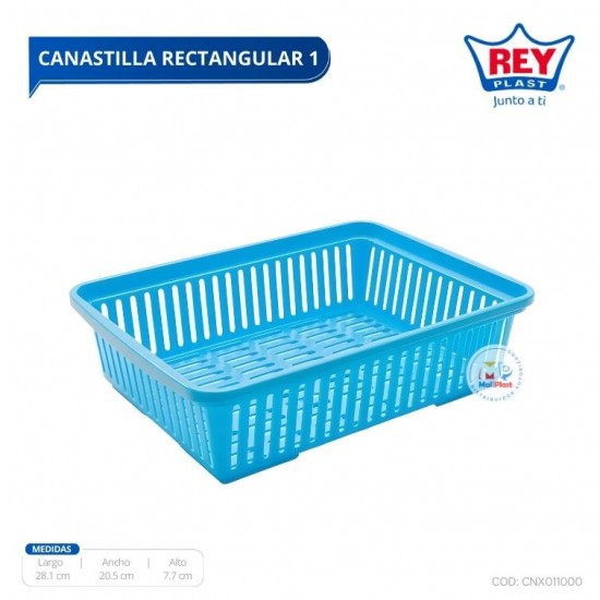 CANASTILLA RECTANGULAR # 01