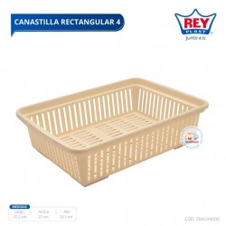 CANASTILLA RECTANGULAR # 04