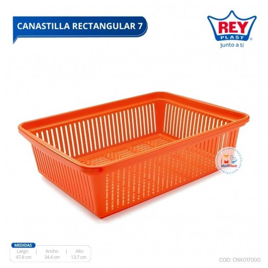 CANASTILLA RECTANGULAR # 07