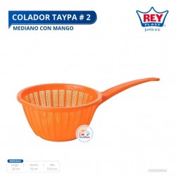 COLADOR TAYPA # 2 MEDIANO C/ MANGO