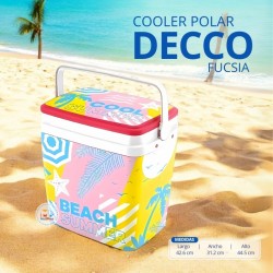 COOLER POLAR DECCO 35 L - FUCSIA