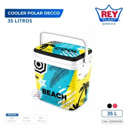 COOLER POLAR DECCO 35 L - NEGRO