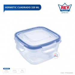 HERMETIC CUADRADO 320 ML