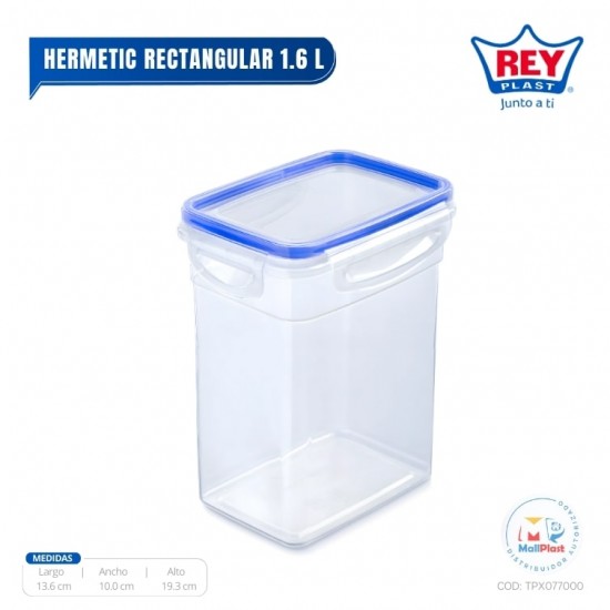 HERMETIC RECTANGULAR 1.6 LTS