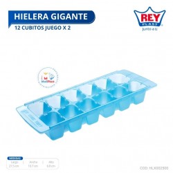 HIELERA GIGANTE 12 CUBITOS JUEGO X 2