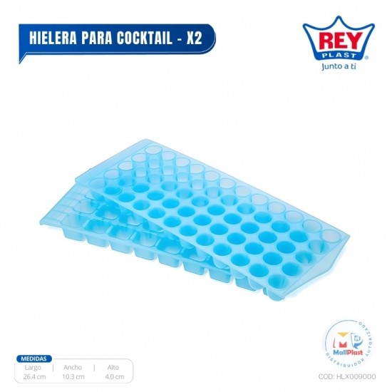 HIELERA PARA COCKTAIL -JUEGO X 2