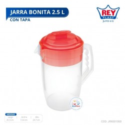 JARRA BONITA 2.5 L C/ TAPA