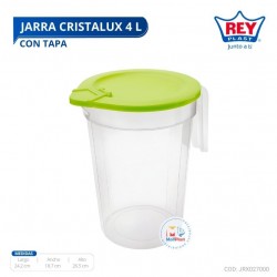 JARRA CRISTALUX 4 L C/ TAPA