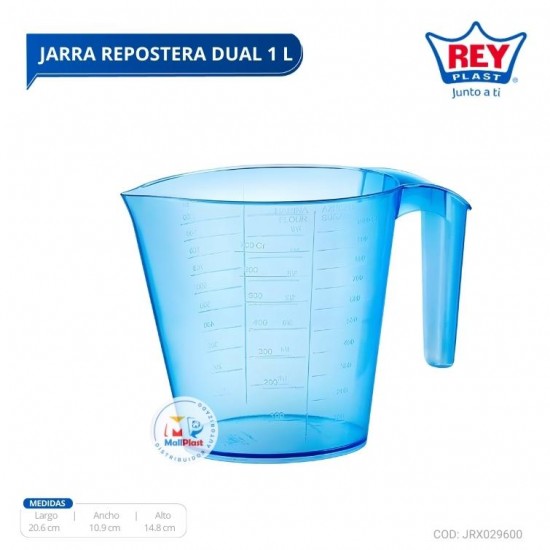 JARRA REPOSTERA DUAL 1 L