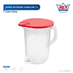 JARRA REYWARE FAMILIAR 3 L C/ TAPA