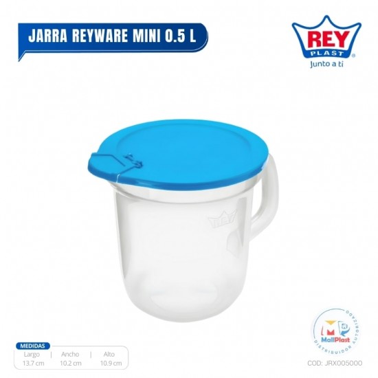 JARRA REYWARE MINI 0.5 L C/ TAPA