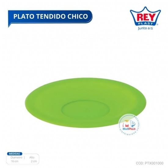 PLATO TENDIDO CHICO