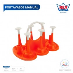 PORTAVASOS MANUAL