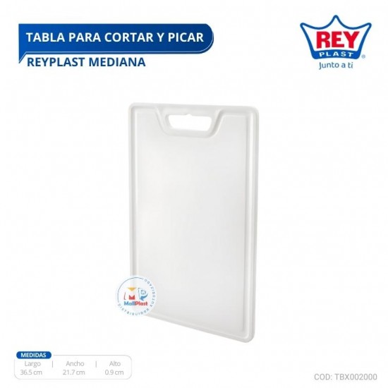 TABLA PARA CORTAR Y PICAR REYPLAST MEDIANA