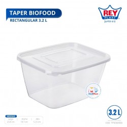 TAPER BIOFOOD RECTANGULAR 3.2 L